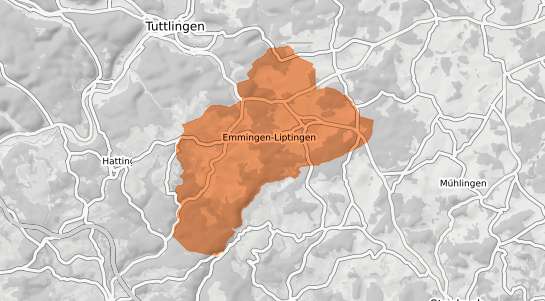 Mietspiegelkarte Emmingen Liptingen Liptingen